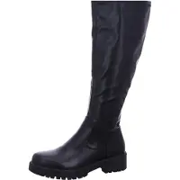 La strada Damenschuhe Stiefel Reißverschluss Schwarz Freizeit