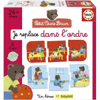 Big Buy Cooking Educas leer- en speelset: Leg de stukken in de juiste volgorde. (FR)