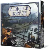 Asmodee Las Máscaras De Nyarlathotep Board Game Zilver