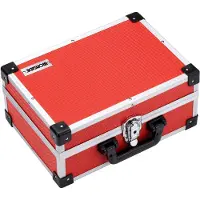 Ironside aluminium gereedschapskoffer, rood, 330 x 230 x 150 mm