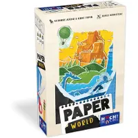 Sonstige Verlage HUCH!, Paper World: Een creatief gezelschapsspel voor landschapsontwerp. Een spannend kaartspel met strategie, geschikt voor 2-4 spelers vanaf 8 jaar