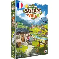 Asmodee Jeu de stratégie Cozy Sticker Ville