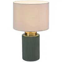 Rabalux 74046 Tafel lamp Glovy, groen, keramiek, E14