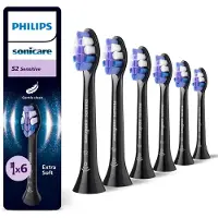Philips Sonicare opzetborstels HX6056/88 zwart