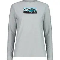 CMP Dames-T-shirt met lange mouwen | Maat L