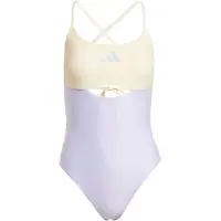 Adidas Eén stukje badpak met X-rug voor dames Colorblock | Maat 48