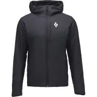 Black Diamond - Toerskikleding - M First Light 2.0 Stretch Hoody Black voor Unisex van Nylon - Maat M - Zwart
