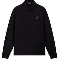 Napapijri Shirt 'E-BADGE' zwart