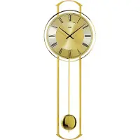 AMS - Klok - Rond - Messing - Ø21 cm - Crème
