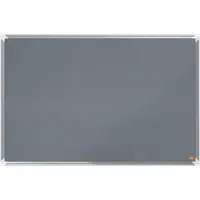Nobo Premium Plus Vilt Prikbord 90 (B) x 60 (H) cm Grijs