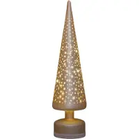 Anna's Collection Decoratieboom Beige Twinkel D 10 H 39 Cm