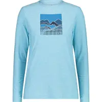 CMP Dames-T-shirt met lange mouwen