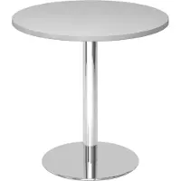 Hjh OFFICE PRO BISTRO F80R C - Systeem conferentietafel Grijs Chroom Ø 80