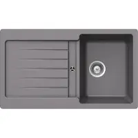 Schock spoelbakken, model TYPOS D-100, in de kleur CROMA