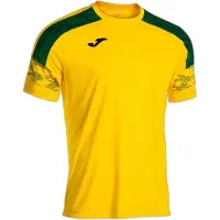 Joma Championship VIII T-shirt met korte mouwen, geel, voor jongens, maat 5-6 jaar, kleur: geel, maat: 5-6 jaar