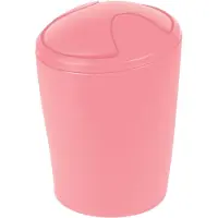 Spirella Afvalemmer Move – Kantelbare Prullenbak voor Badkamer, Toilet en Keuken – Modern Design Tilbak