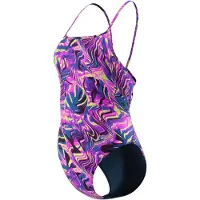 Speedo Printed Web Back Zwemkleding