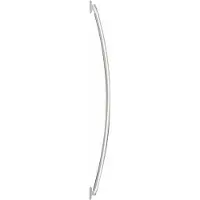 Wenko 19226100 barre de douche arrondie épais 25 mm chrome 110 200 cm