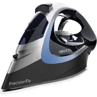 Cecotec IronHero 3200 Vital, droog- en stoomstrijkijzer, antiaanbaklaag, 270 g/min, blauw, zwart, grijs, 70 g/min, handmatig