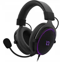 Aqirys Carina Gaming Headset – 7.1 Surround Sound, USB 2.0, ARGB Verlichting, Afneembare Microfoon, Zwart