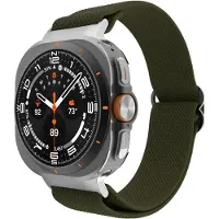 Cazy horlogebandje geschikt voor Samsung Galaxy Watch Bandje (Urban Textura) - Smartwatchbandjes - Universeel bandje geschikt voor Samsung Galaxy Watch Ultra (2024 / 2025) - Groen