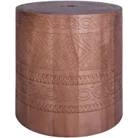 vidaXL Parasolstandaard, 28,05 kg, naturel, massief hout, cilindrisch