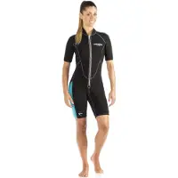 Cressi Lido 2 mm Dames (Zwart/Azure) [XS]