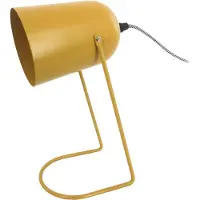 Leitmotiv Tafellamp Enchant Iron Matt Ochre Yellow