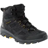 Jack Wolfskin Vojo 3 Tex mid heren sportieve wandelschoenen, zwart, vrije tijd, schoenmaat: EUR 40 | UK 6.5
