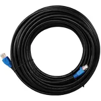 Pro CAT 6 Outdoor Patch Cable, U/UTP, black 20 m