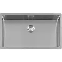 Togo Superplug series spoelbak 74x40cm RVS 74SP