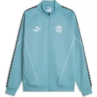 Puma Trainingsjack 'Olympique de Marseille King Anthem' lichtblauw / zwart / wit