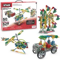 K'nex bouwpakket - gemotoriseerd constructiespeelgoed, 50 modellen, STEM-gericht