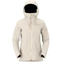 Norrøna - Dames ski jassen - Lofoten Gore-Tex Insulated Jacket W Oatmeal voor Dames - Maat S - Beige