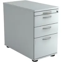 Hjh OFFICE PRO SIGNA SC40 BM - Rolcontainer Grijs Hout met ophangsysteem Metalen handgreep