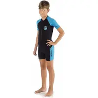 Cressi Little Shark Shorty 2 Mm Zwart 3-4 Years