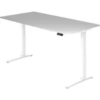 Hjh OFFICE PRO XBHM 2E WW - Grijs 200 x 100 Tafelhoogte I Elektrisch in hoogte verstelbaar