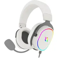 Aqirys Altair, bekabelde gaming-hoofdtelefoon, 20 - 20000 Hz, 405 g, wit