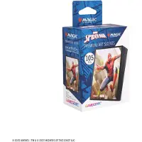 GameGenic MTG Marvel's Spider-Man: Premium beschermhoezen voor speelkaarten – Spider-Man