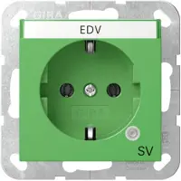 Gira SCHUKO-stopcontact. Controlenummer: 4452107