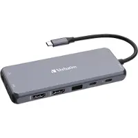 Verbatim 32154 USB-C Pro Multiport Hub, 14 poorten, model CMH-14