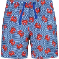 CMP Gestreepte zwemshort met krabmotief kind
