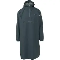 Agu Longsleeve - Regenponcho - Fietsen - Waterdicht - Winddicht - Reflecterend - Gerecycled Polyester - Unisex - Deep Sea Green - M/L