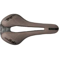 Selle Italia Flite Boost Gravel TI 316 Superflow, fietzadels, racefiets, bruin, effen, carbonvezel, microvezel