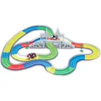 Amewi 100615 Spielwaren Magic Trexx Race Bahn 373-teilig mit Box