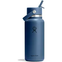Hydroflask Drinkfles - Wide Mouth - Rietjesdop - 946 ml - Blauw