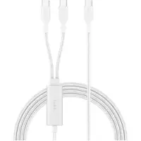 Belkin CAC004hq1.5MWH USB-kabel USB 2.0 1,5 m USB C 2 x USB C Wit