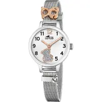 Lotus Horloge Junior Collection Silver Bear