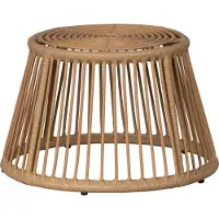 Woood Hocker Alatna - Wicker - Naturel - 33x43x43