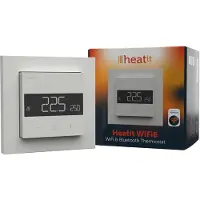 Heatit WiFi 6 WLAN-thermostaat, wit, RAL 9003